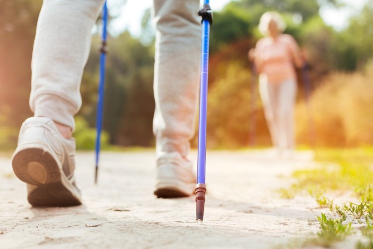 Nordic Walking - Abnehmen mit 2 Stöcken